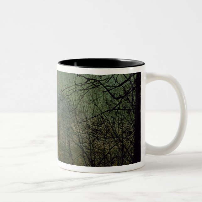 Schmiede-Tal Johns Atkinson Grimshaw | Zweifarbige Tasse (Rechts)