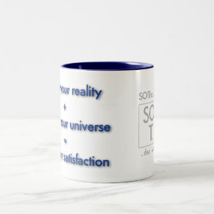 Schmieden Sie Ihre Realität... Zwei-Tone-Tasse Zweifarbige Tasse