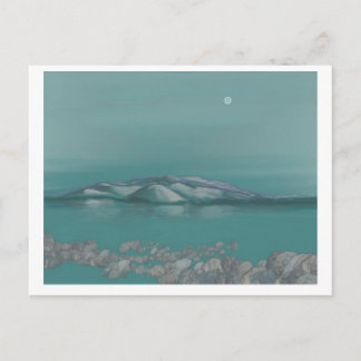 Schmierölleuchte Postkarte