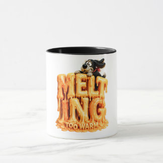 Schmilzt zu warm Lustiges T-Shirt Tasse