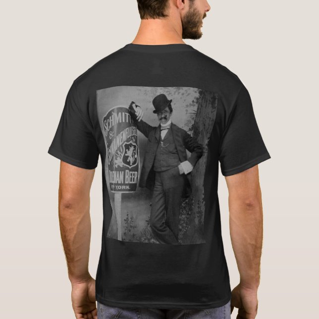 Schmitt & Schwanenfluegel Brauerei Vintag T-Shirt (Rückseite)
