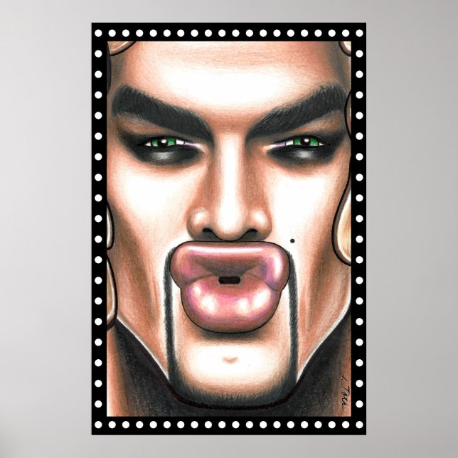 Schmollmund/Close-Up Poster (Vorne)