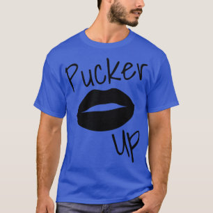 Schmollmund Küsse Mich Heiße Lippen Lustige Mode u T-Shirt