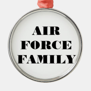 Schmuck Air Force Familie Ornament Aus Metall