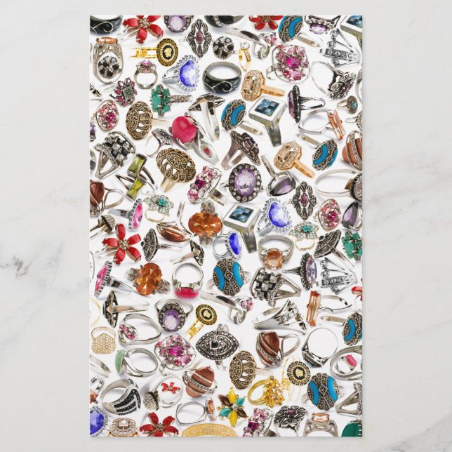 Schmuck Briefpapier (Vorderseite)