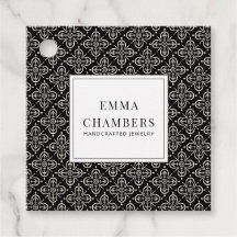 Schmuck Designer Schwarz-weiß Motif Muster Preis