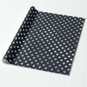 Schmuck Diamont Geometric Black Vip Silver Geschenkpapier