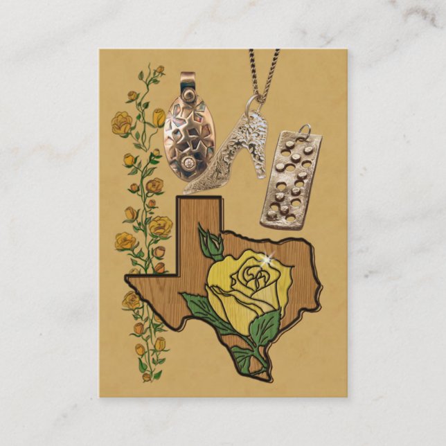 Schmuck-Geschäfts-Rabatt-Karte Rabattkarte (Vorderseite)