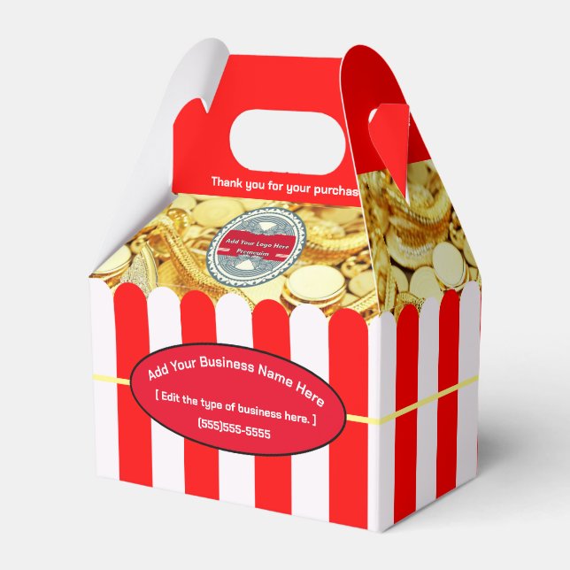 Schmuck | Maiskolben | GASTGESCHENK Geschenkschachtel (Vorderseite)