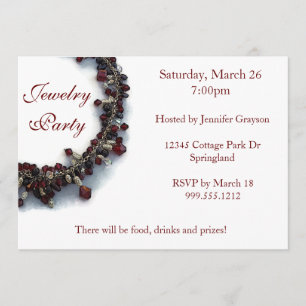 Schmuck-Party Einladung