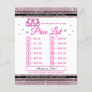 Schmuck Pink Diamond Lux Flyer