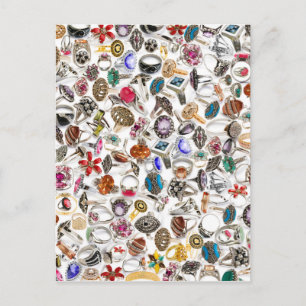 Schmuck Postkarte