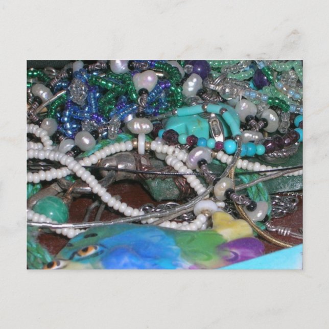 Schmuck Postkarte (Vorderseite)