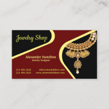Schmuck Shop Business Card