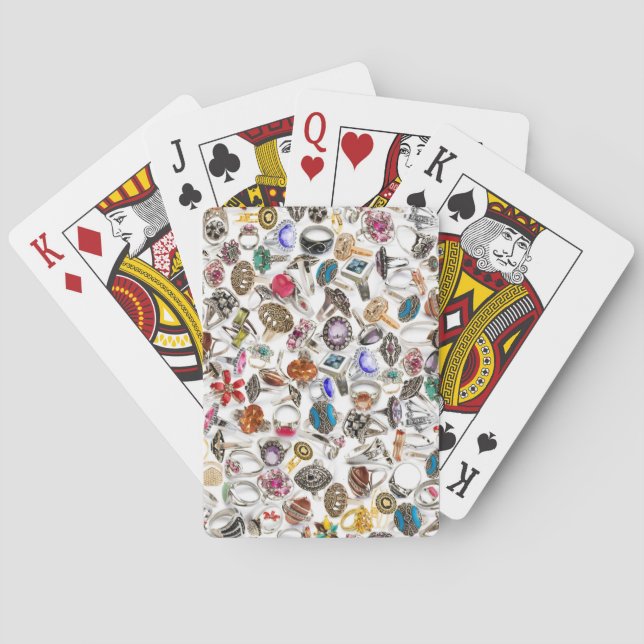 Schmuck Spielkarten (Rückseite)