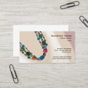 Schmuck-Verkaufs-Visitenkarte Visitenkarte