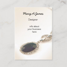 Schmuck-Visitenkarten