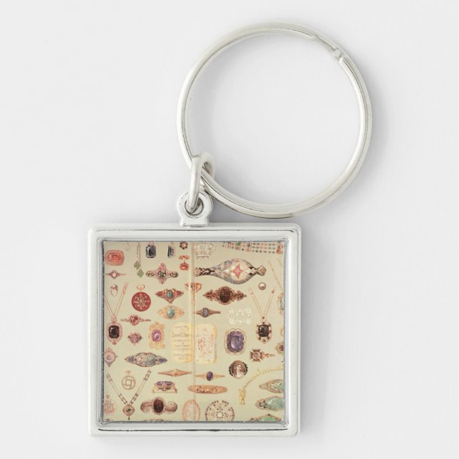 Schmuck vom "Tiffany-Katalog", 1890 Schlüsselanhänger (Vorne)