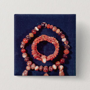 Schmuck von Khorsabad, der Irak Button