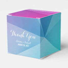 Schmuckboxen für mehrfarbige Jewel Tones-Gastgesch Geschenkschachtel