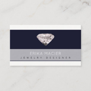 Schmuckdesigner chic & elegant visitenkarte