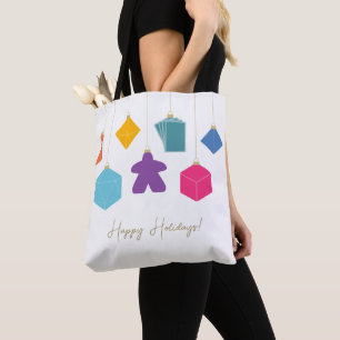 Schmücken Sie den Baum mit dem Brettspiel-Totebag Tasche