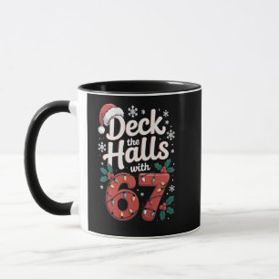 Schmücken Sie die Hallen mit 6 7 Lustige Weihnacht Tasse