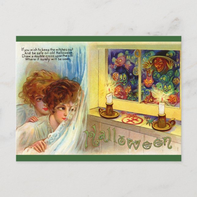 Schmucker: Die Hexen behalten Postkarte (Vorderseite)