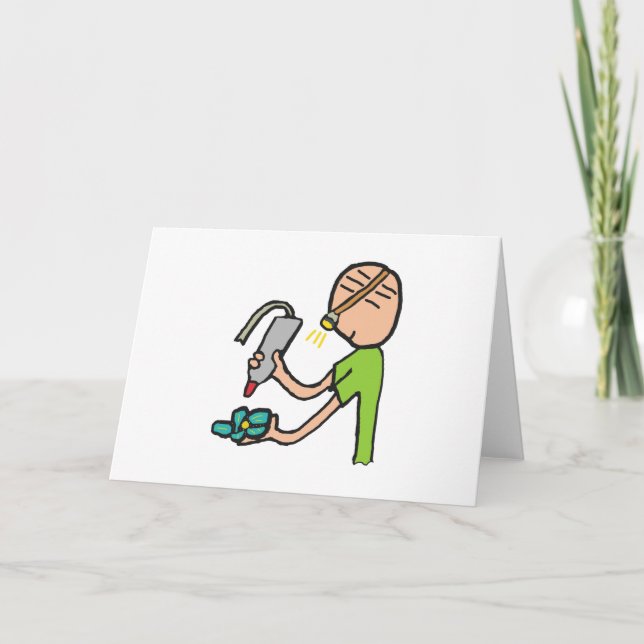 Schmuckherstellung Karte (Vorderseite)