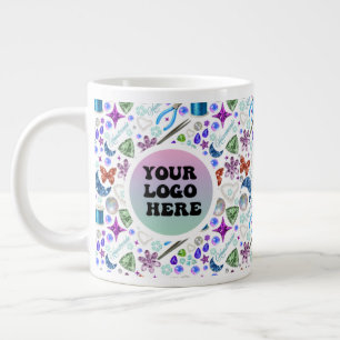 Schmuckherstellung & Perlen Geschenkhandwerkerin Jumbo-Tasse