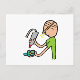 Schmuckherstellung Postkarte