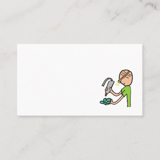 Schmuckherstellung Visitenkarte (Vorderseite)