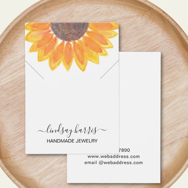 Schmuckkarte mit floraler Netzklammer (Von Creator hochgeladen)