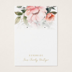 Schmuckkarten für Aquarellbilder sammeln Blume