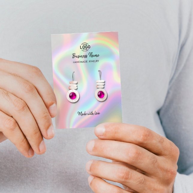 Schmuckkollektion für Holografie-Logos Visitenkarte (Von Creator hochgeladen)
