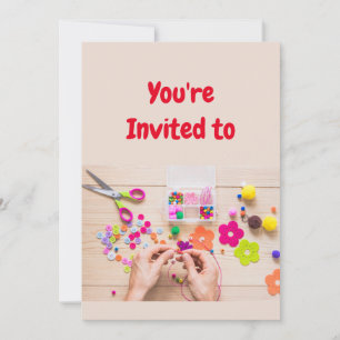 Schmuckkunst Geburtstagsfeier Einladung