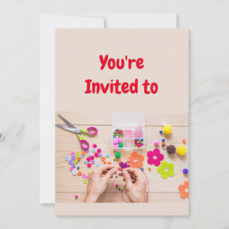 Schmuckkunst Geburtstagsfeier Einladung