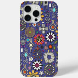 Schmuckschätze violett blau Case-Mate iPhone hülle