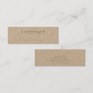 Schmuckstück   SchmuckEarring   Kraft Mini Visitenkarte