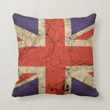 Schmuddelige britische Flagge (Union Jack)