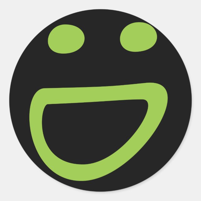 Schmuggel Runder Aufkleber (Vorderseite)