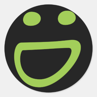 Schmuggel Runder Aufkleber