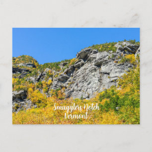 Schmuggler-Pass in Vermont Feiertagspostkarte