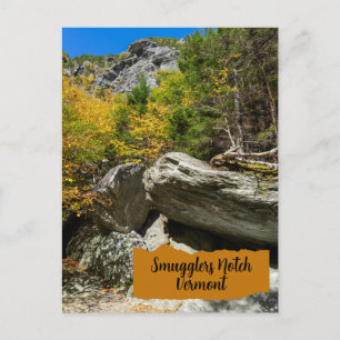 Schmuggler-Pass in Vermont Feiertagspostkarte