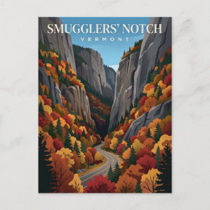 Schmugglerkerbe Vermont Postkarte