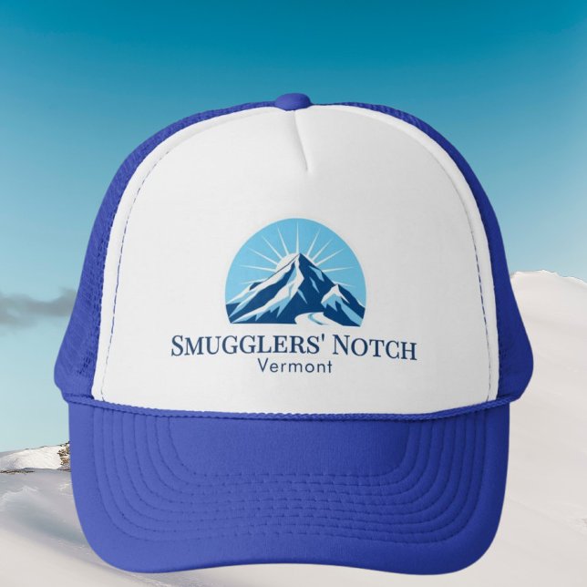 Schmugglerkerbe Vermont Skigebiet Mütze (Von Creator hochgeladen)