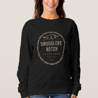Schmuggler's Notch Staat Park Vermont Mountain Bik Sweatshirt