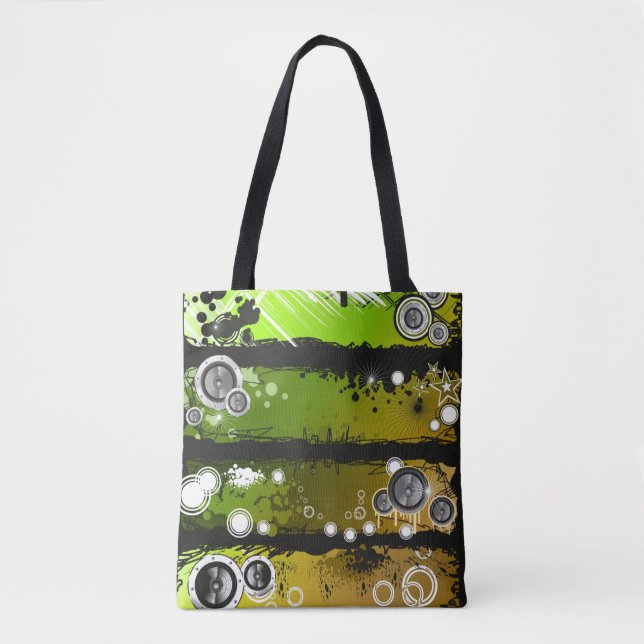 Schmutz-Art-Musik-Fahne Tasche (Vorderseite)