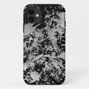 Schmutz Chaos™ Schwarzweiss-Farbe iPhone 5 Kasten Case-Mate iPhone Hülle