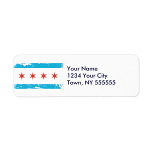 Schmutz-Chicago-Flagge